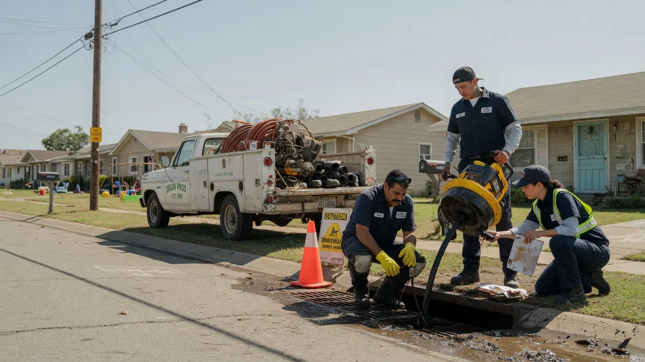 Drain Cleaning in Imperial, TX near me